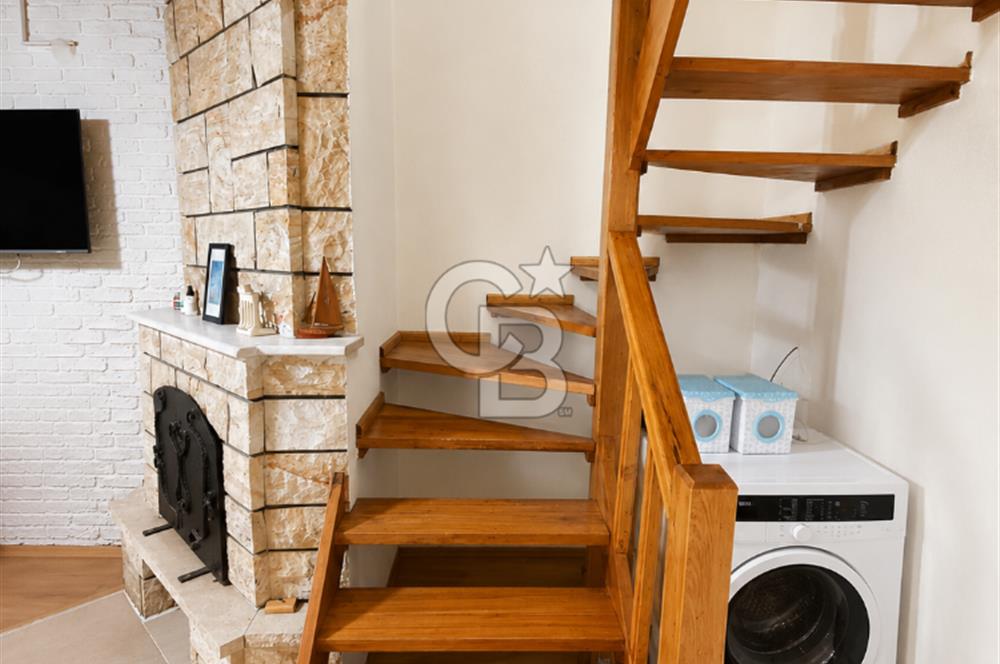KIŞIN ŞÖMİNE YAZIN VERANDA KEYFİ: ÖZEL KONUMLU 3+1 VİLLA