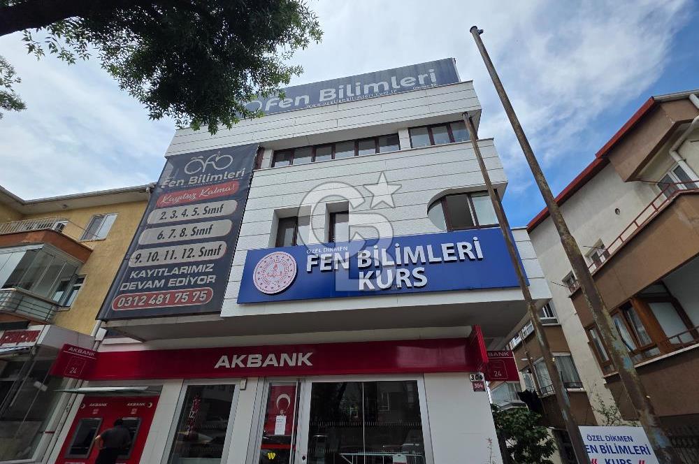 DİKMEN CAD DERSANE KİRACILI 4 DAİRELİ(2Sİ DUBLEKS) DEPOLU SATILK