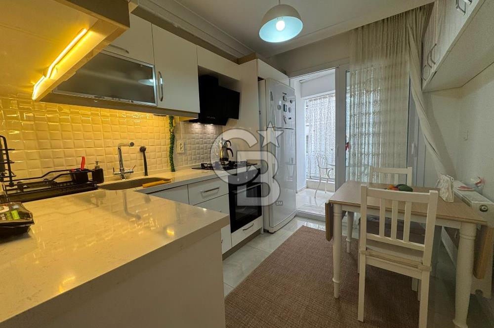 ÇİĞLİ YENİMAHALLE KATTA TEK DAİRE, TAMAMEN YENİLENMİŞ SATILIK 3+1