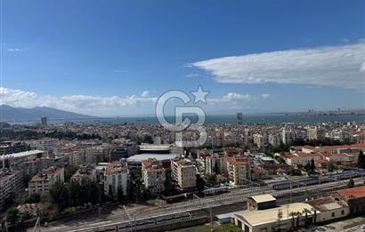 EVORA İZMİR L BLOK’TA TAM DENİZ MANZARALI 17. KAT KİRALIK 1+1