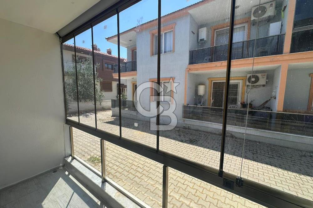 Foça Bağarası Hacıveli Mah. Kiralık 2+1 Bahçe Katı Daire