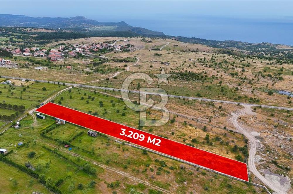 ÇANAKKALE AYVACIK KURUOBA KÖYÜNDE DENİZ GÖREN FIRSAT ARAZİ