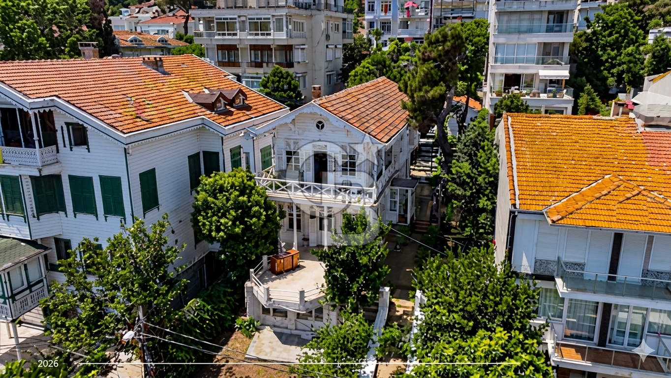 İSTANBUL KINALIADA'DA 125 YILLIK SATILIK TARİHİ KÖŞK