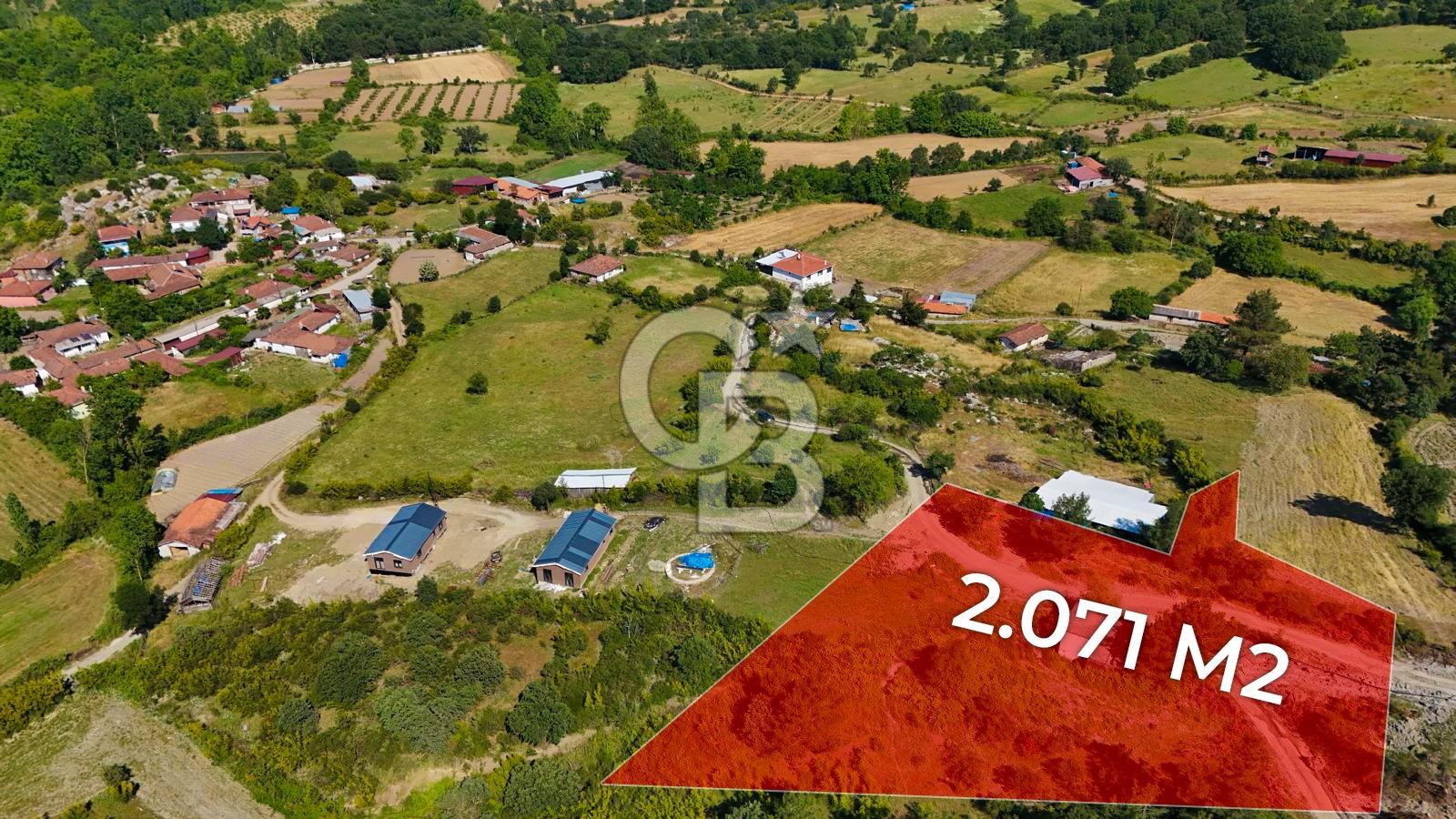 YENİCE AŞAĞIÇAVUŞ'TA VİLLA İMARLI SATILIK ARSA