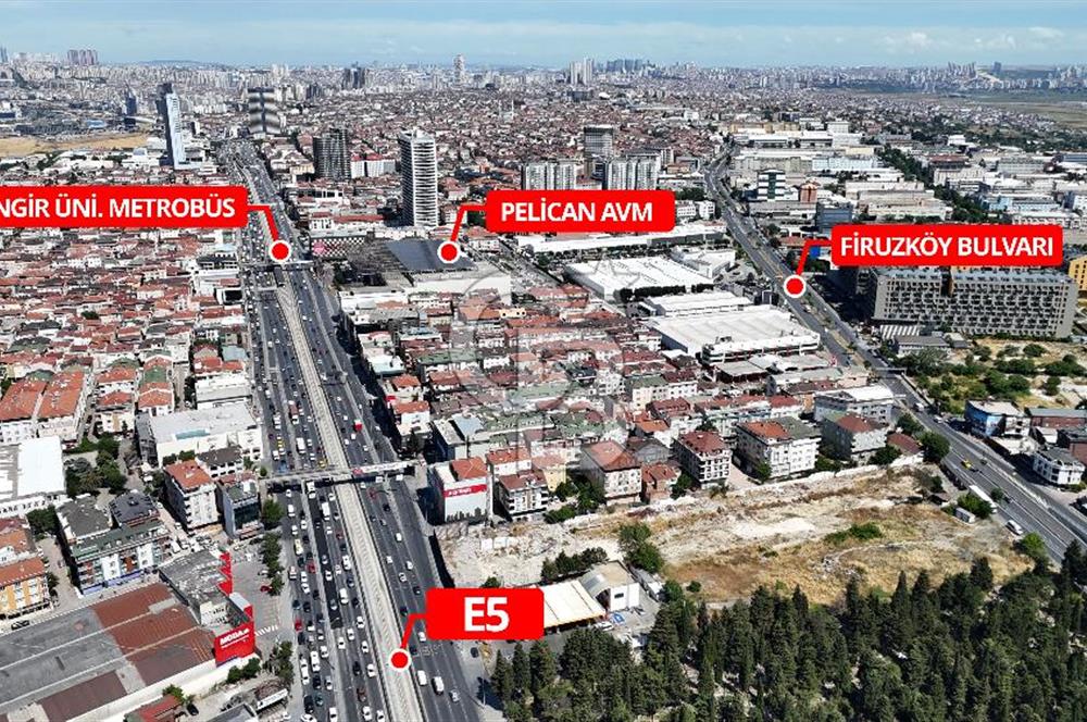 AVCILAR ÜNİVERSİTE MAH. E-5/METROBÜSE YAKIN 140 m² DEPOLU DÜKKAN