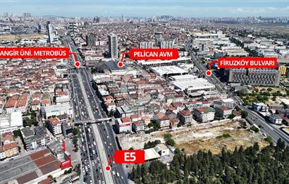 AVCILAR ÜNİVERSİTE MAH. E-5/METROBÜSE YAKIN 140 m² DEPOLU DÜKKAN