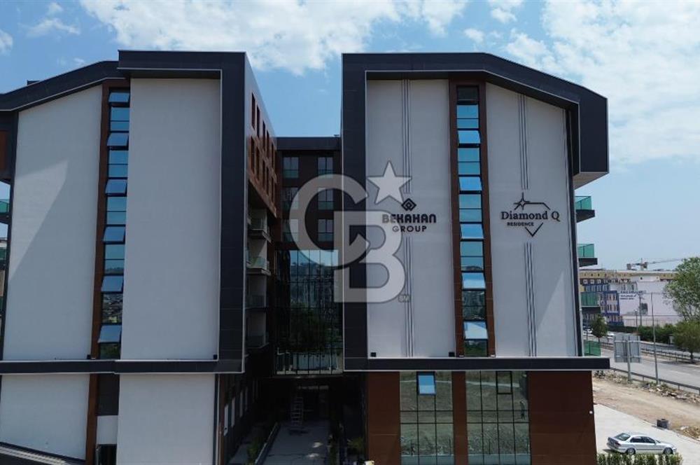 KREDİYE UYGUN DIAMOND Q REZİDANS'TA ÖN CEPHE LÜKS 1+1 DAİRE