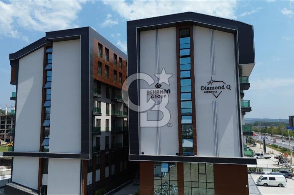 KREDİYE UYGUN DIAMOND Q REZİDANS'TA ÖN CEPHE LÜKS 1+1 DAİRE