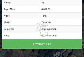CB AKADEMİ İZMİT BALÖREN KÖYÜNDE ACİL SATILIK TARLA - 1 - 354258
