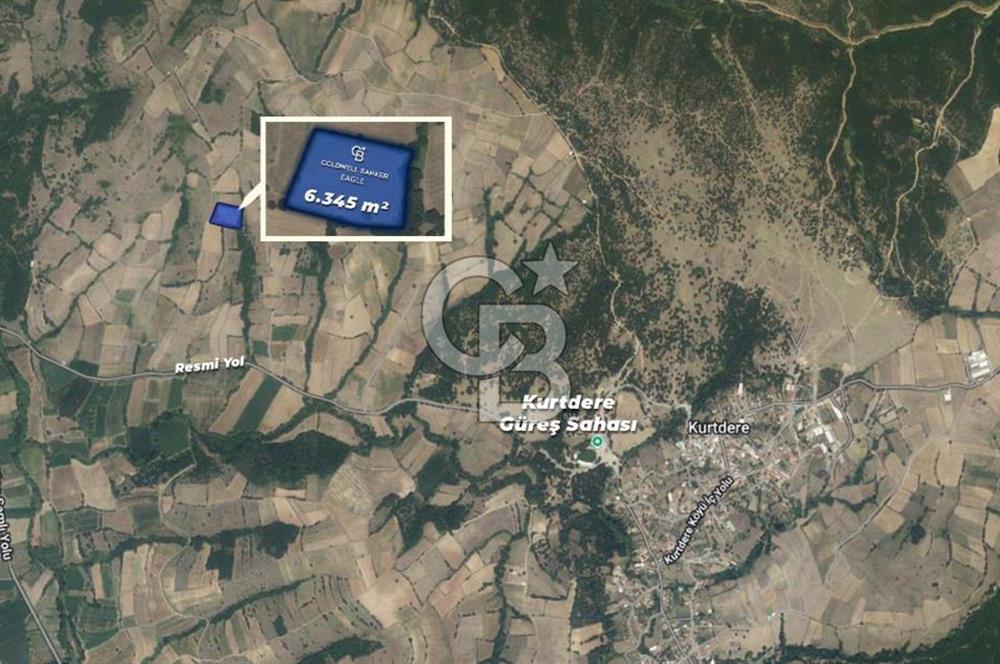 CB Eagle'Dan BALIKESİR KURTDERE'DE 6.345 m² SATILIK TARLA