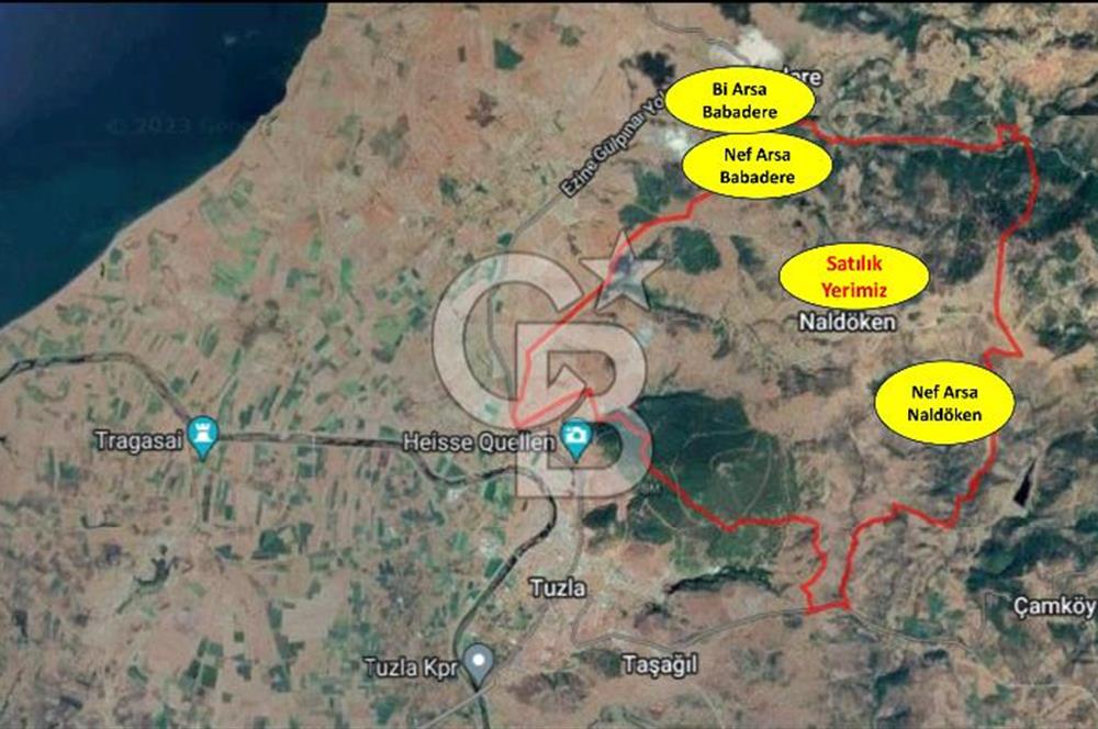 ÇANAKKALE AYVACIK DENİZ MANZARALI TURİZM TEŞVİKTE FIRSAT TARLA