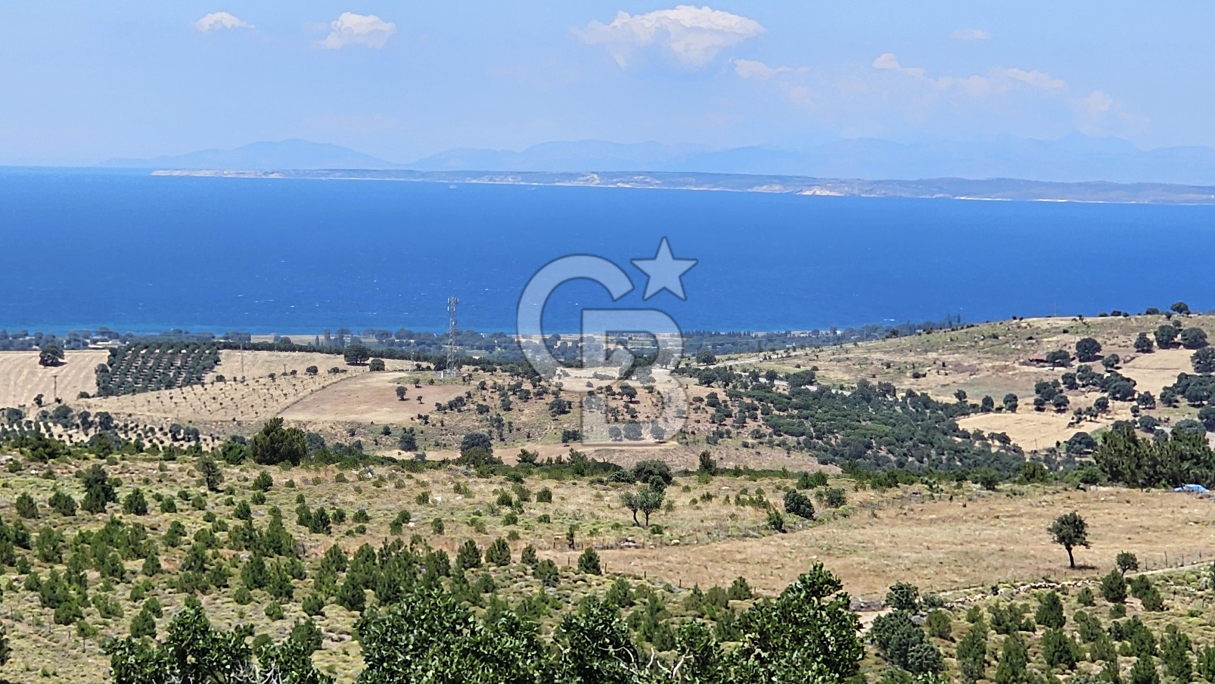 ÇANAKKALE AYVACIK DENİZ MANZARALI TURİZM TEŞVİKTE FIRSAT TARLA
