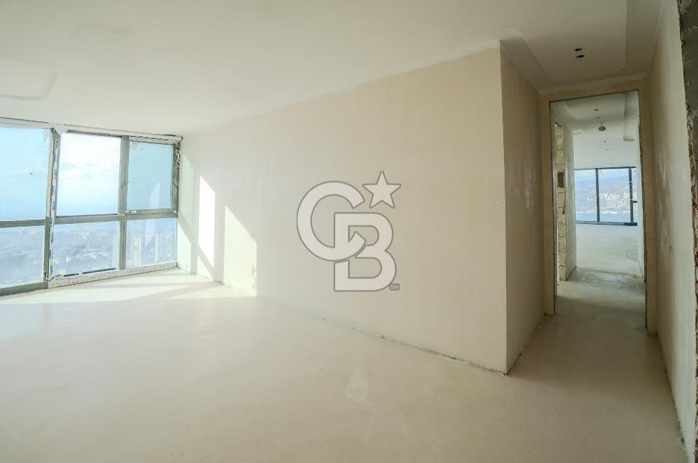 MAHAL BOMONTİ 47. KAT | 302 m² KİRALIK HOME OFİS | PANORAMİK İZMİR MANZARASI