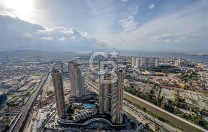 MAHAL BOMONTİ 47. KAT | 302 m² KİRALIK HOME OFİS | PANORAMİK İZMİR MANZARASI