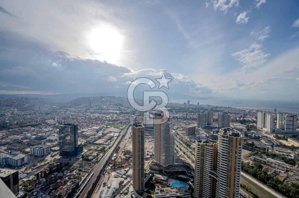 MAHAL BOMONTİ 47. KAT | 302 m² KİRALIK HOME OFİS | PANORAMİK İZMİR MANZARASI