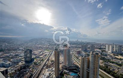 MAHAL BOMONTİ 47. KAT | 302 m² KİRALIK HOME OFİS | PANORAMİK İZMİR MANZARASI