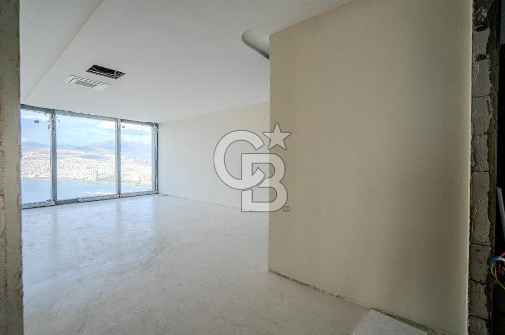 MAHAL BOMONTİ 47. KAT | 302 m² KİRALIK HOME OFİS | PANORAMİK İZMİR MANZARASI
