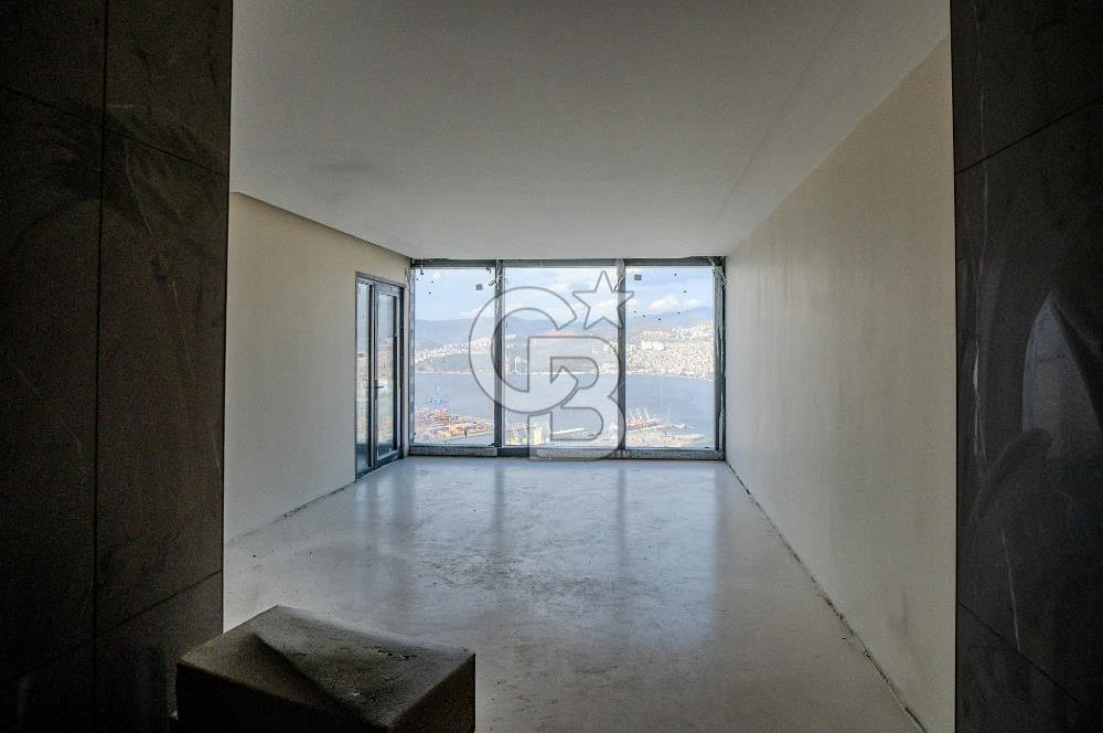 MAHAL BOMONTİ 47. KAT | 302 m² KİRALIK HOME OFİS | PANORAMİK İZMİR MANZARASI