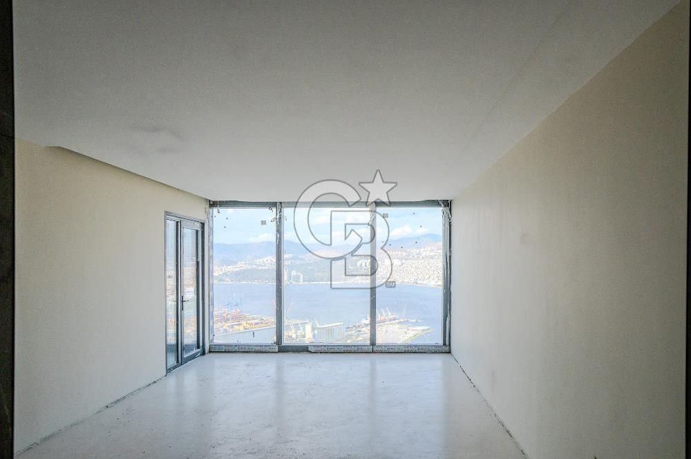MAHAL BOMONTİ 47. KAT | 302 m² KİRALIK HOME OFİS | PANORAMİK İZMİR MANZARASI