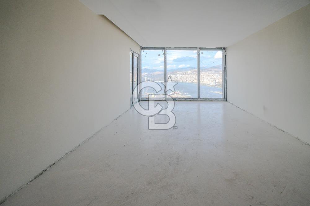 MAHAL BOMONTİ 47. KAT | 302 m² KİRALIK HOME OFİS | PANORAMİK İZMİR MANZARASI