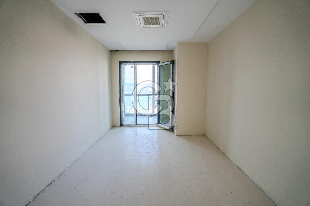 MAHAL BOMONTİ 47. KAT | 302 m² KİRALIK HOME OFİS | PANORAMİK İZMİR MANZARASI