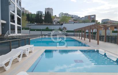 BULVAR SUİTES SİTESİNDE HAVUZ CEPHELİ 1+1 KİRALIK DAİRE
