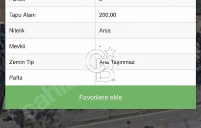 SASALI DA ANA CADDE ÜZERİ SATILIK ARSA