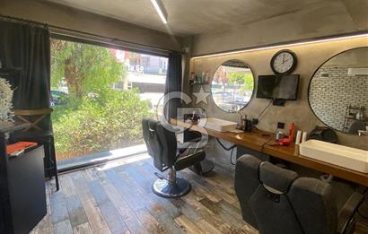 İzmir Hasan Tahsin caddesinde devren kiralık berber güzellik salonu