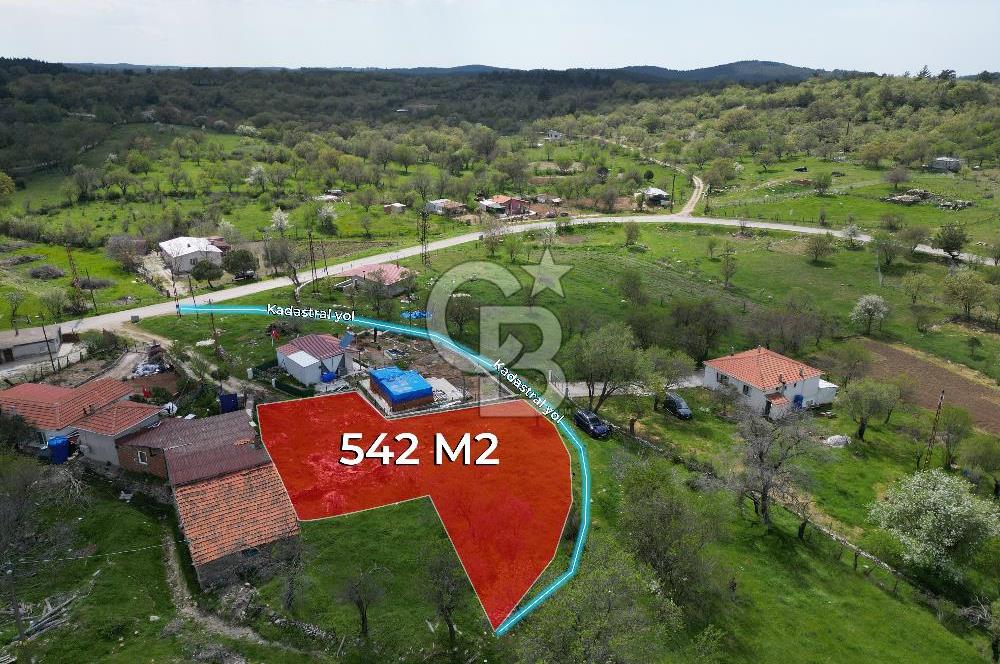 ÇANAKKALE MERKEZ SALİHLERDE KÖY İÇİ İMARLI 542m2 ARSA