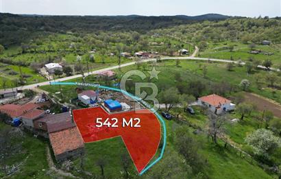 ÇANAKKALE MERKEZ SALİHLERDE KÖY İÇİ İMARLI 542m2 ARSA