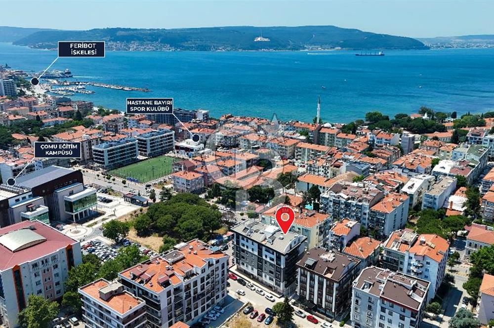 ÇANAKKALE CEVATPAŞADA KAPALI MUTFAK SATILIK 2+1 DAİRE