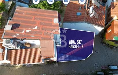 BOZCAADA ALAYBEY MAHALLESINDE SATILIK KÖŞE ARSA