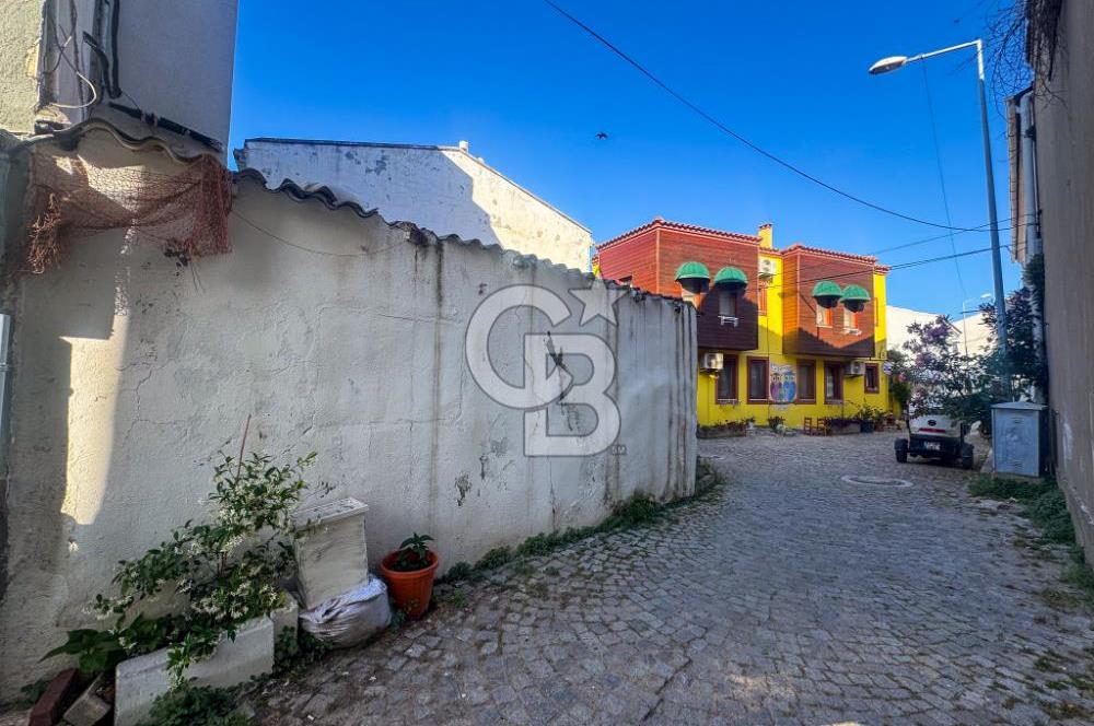 BOZCAADA ALAYBEY MAHALLESINDE SATILIK KÖŞE ARSA