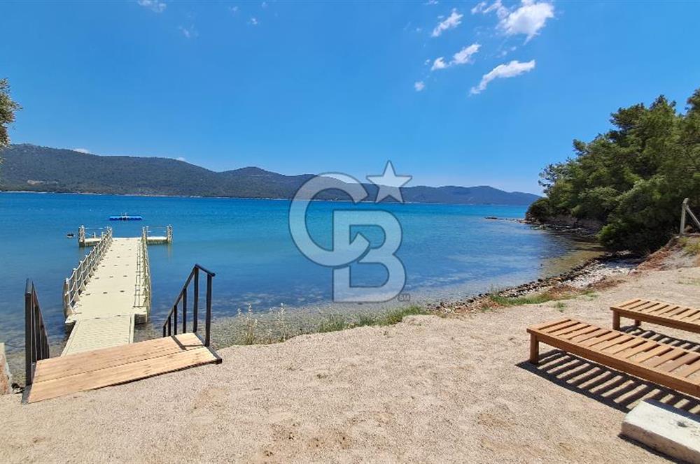 Bodrum Hüzzak Hayat Country'de Özel Plajlı, Bahçeli 2+1 Fırsat Daire