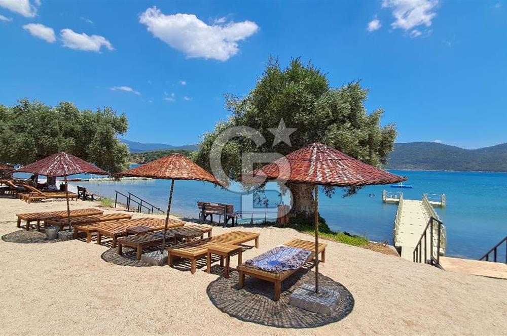 Bodrum Hüzzak Hayat Country'de Özel Plajlı, Bahçeli 2+1 Fırsat Daire
