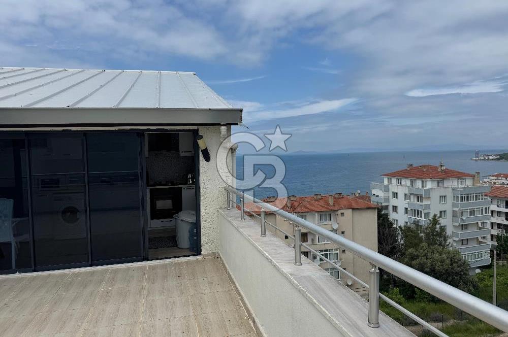 YALOVA ÇINARCIK DENİZ MANZARALI EŞYALI SATILIK DUBLEKS DAİRE!.