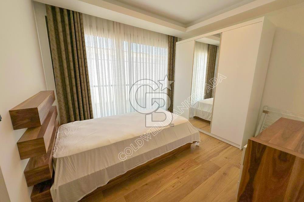 SOĞUCAK'TA KİRALIK DENİZ MANZARALI 5+2 TRİPLEKS VİLLA