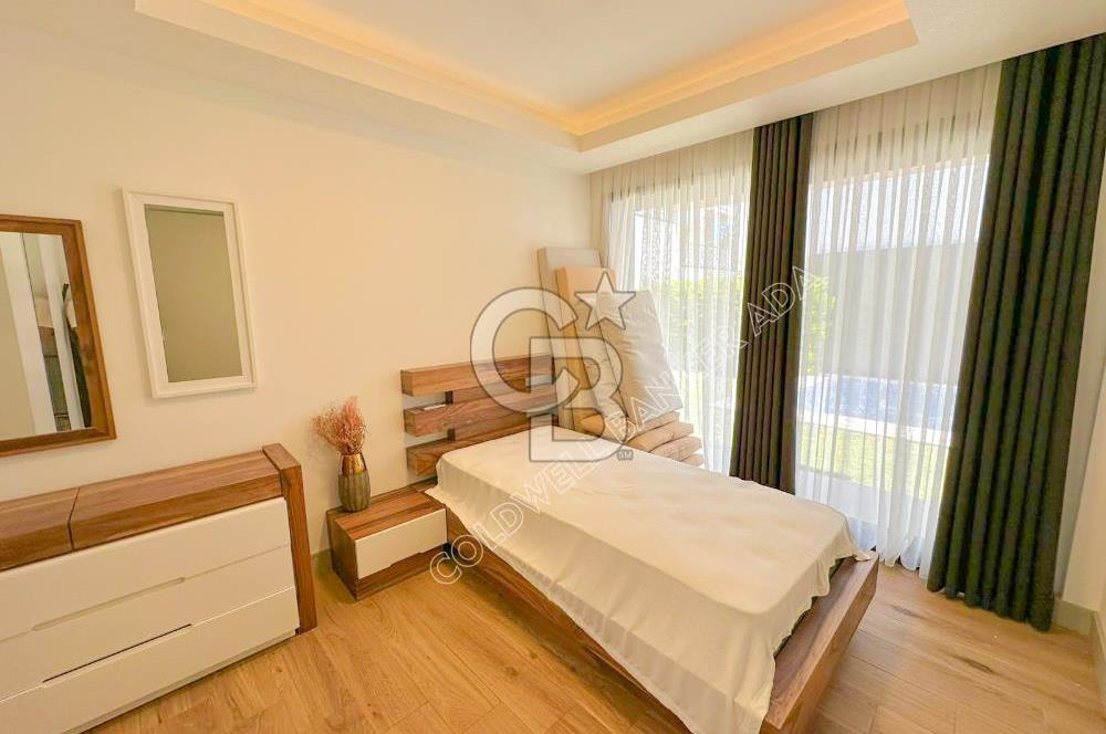 SOĞUCAK'TA KİRALIK DENİZ MANZARALI 5+2 TRİPLEKS VİLLA