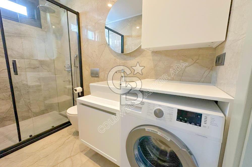 SOĞUCAK'TA KİRALIK DENİZ MANZARALI 5+2 TRİPLEKS VİLLA