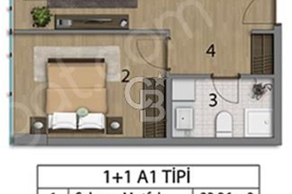 MALTEPE RİTİM İSTANBUL KISMİ DENİZ MANZARALI 65 m2 KİRALIK 1+1 DAİRE FIRSATI