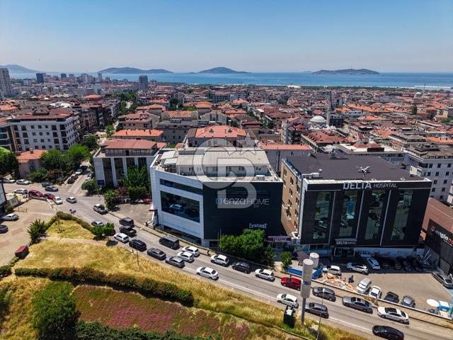 İDEALTEPE E5'TE PRESTİJLİ BİNADA KDVLİ 400 M2 KİRALIK PLAZA KATI