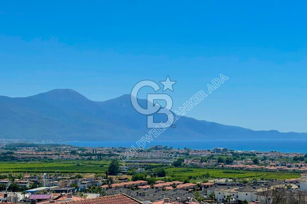 SOĞUCAK'TA KİRALIK DENİZ MANZARALI 5+2 TRİPLEKS VİLLA