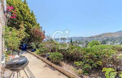 Bodrum Türkbükü’nde Eşyalı 1+1 Kış Bahçeli Müstakil Taş Ev