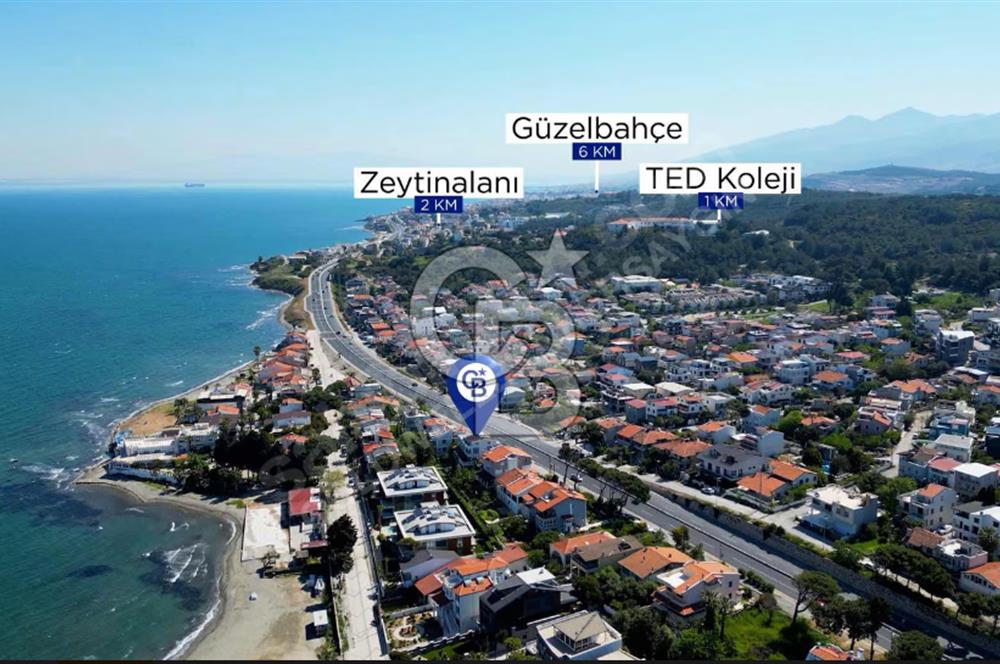 Urla Satılık Villa Sahilde 7+2