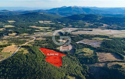 ÇANAKKALE MERKEZ KOCALAR KÖYÜNDE 13.300 M2 TARLA