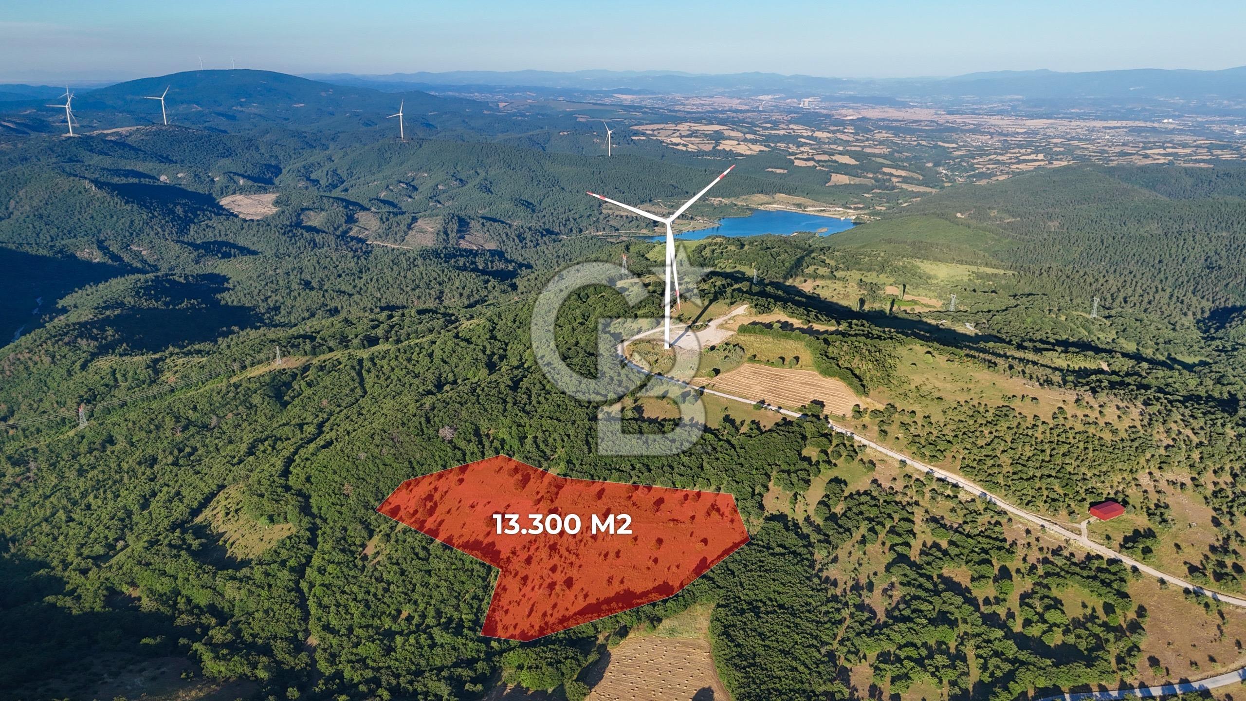 ÇANAKKALE MERKEZ KOCALAR KÖYÜNDE 13.300 M2 TARLA
