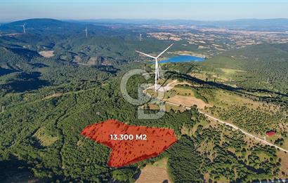 ÇANAKKALE MERKEZ KOCALAR KÖYÜNDE 13.300 M2 TARLA