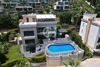 BODRUM HEBİL KOYUNDA ÖZEL HAVUZLU ŞÖMİNELİ LÜKS 6+2 VİLLA - 1 - 354618