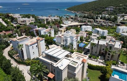 BODRUM HEBİL KOYUNDA ÖZEL HAVUZLU ŞÖMİNELİ LÜKS 6+2 VİLLA