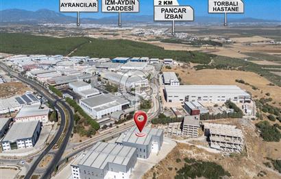İzmir İTOB OSB'de yüksek tavanlı Prestijli Üretim Tesisi